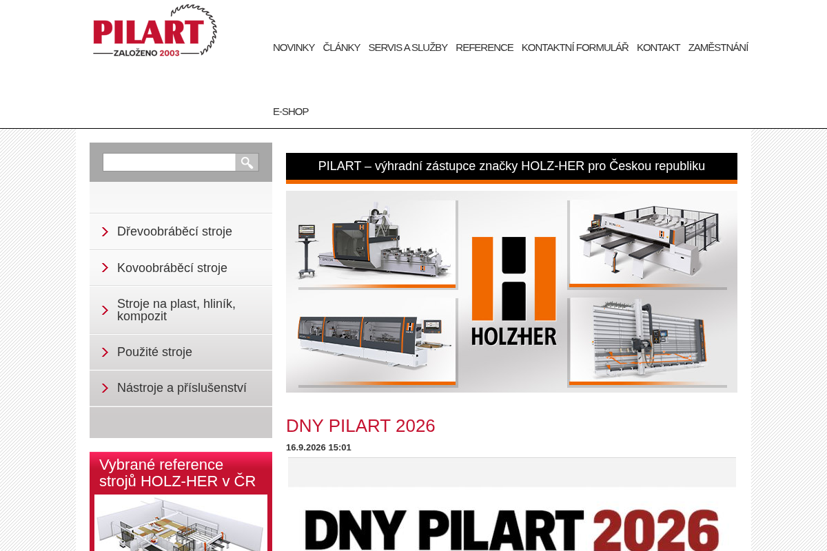 PILART stroje a.s.