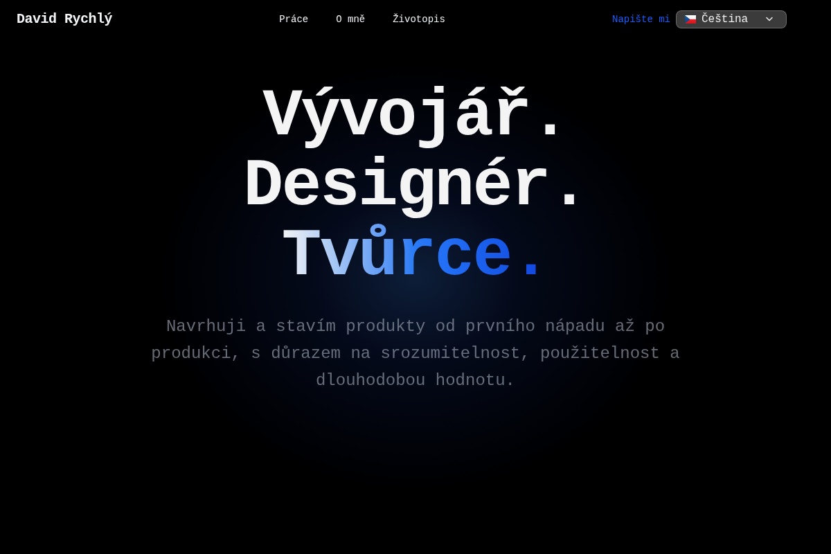 Weby, IT a grafika na míru David Rychlý