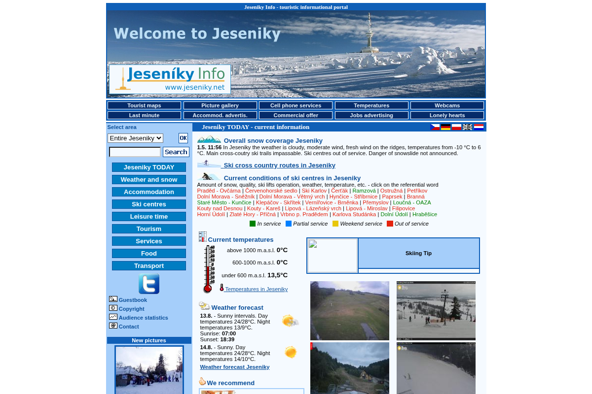 Jeseníky Info