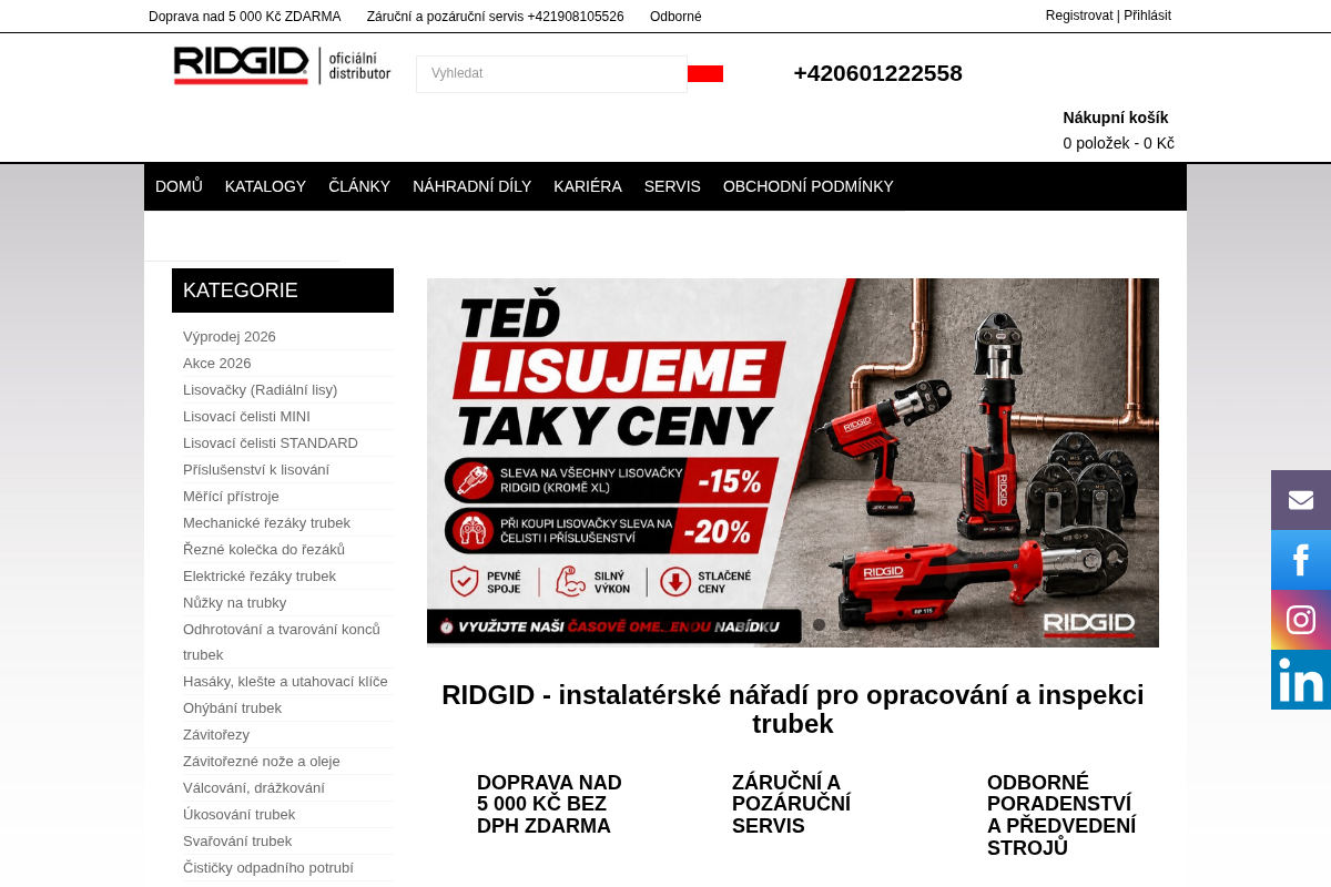 Ridgidtools.cz