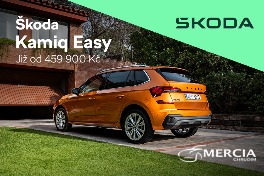 Akční nabídka Škoda Kamiq Easy