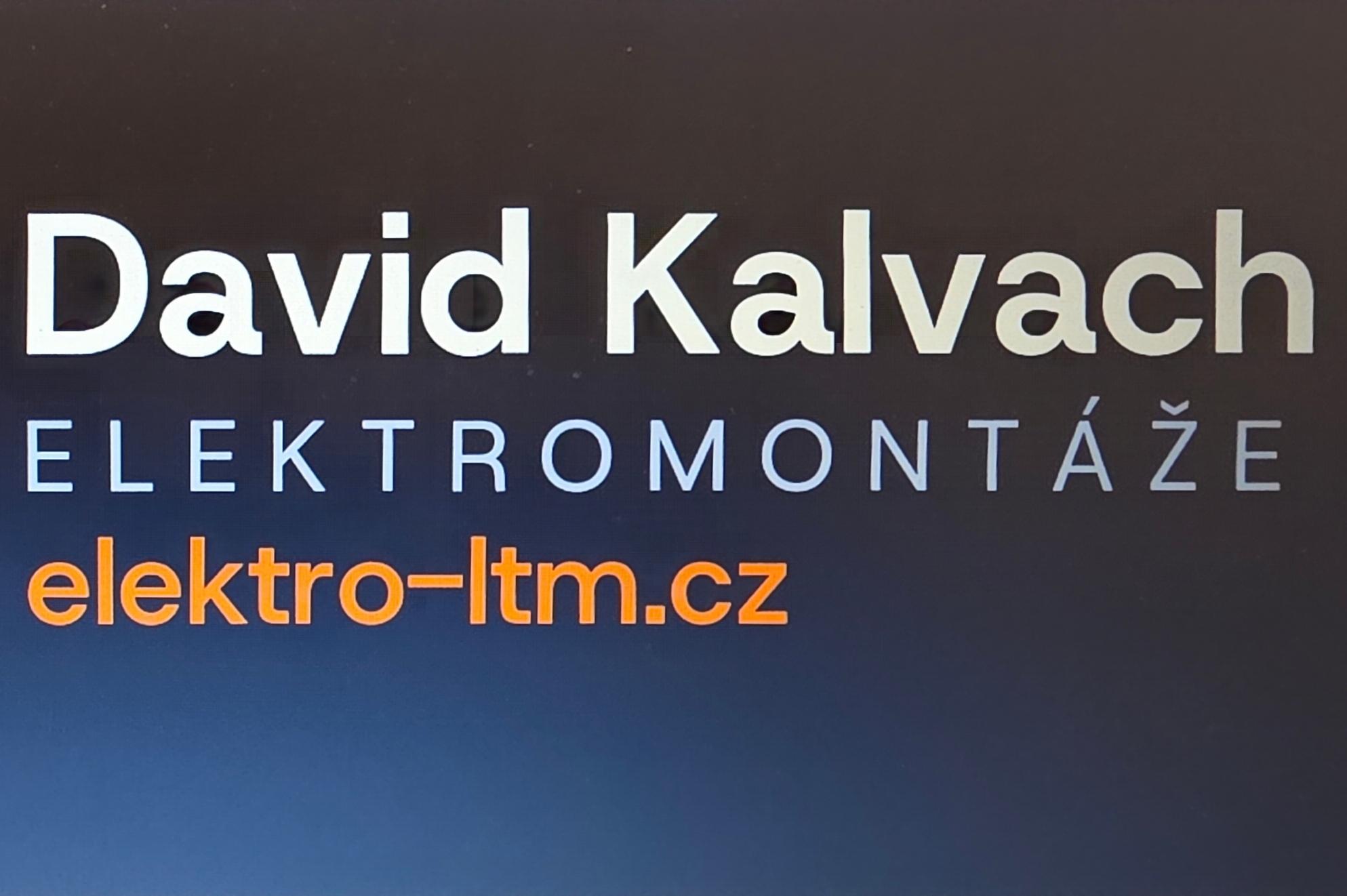 David Kalvach - Elektromontáže