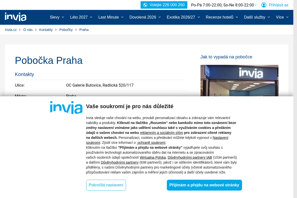Invia - cestovní agentura