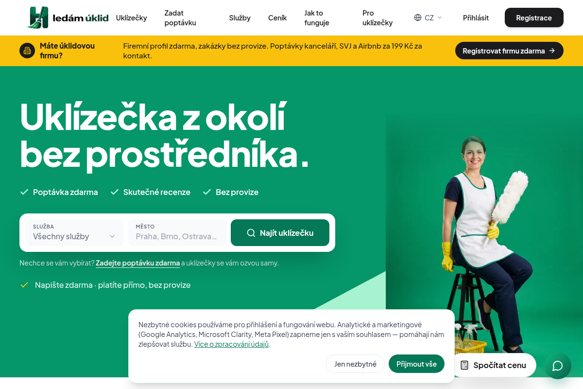 HledámÚklid