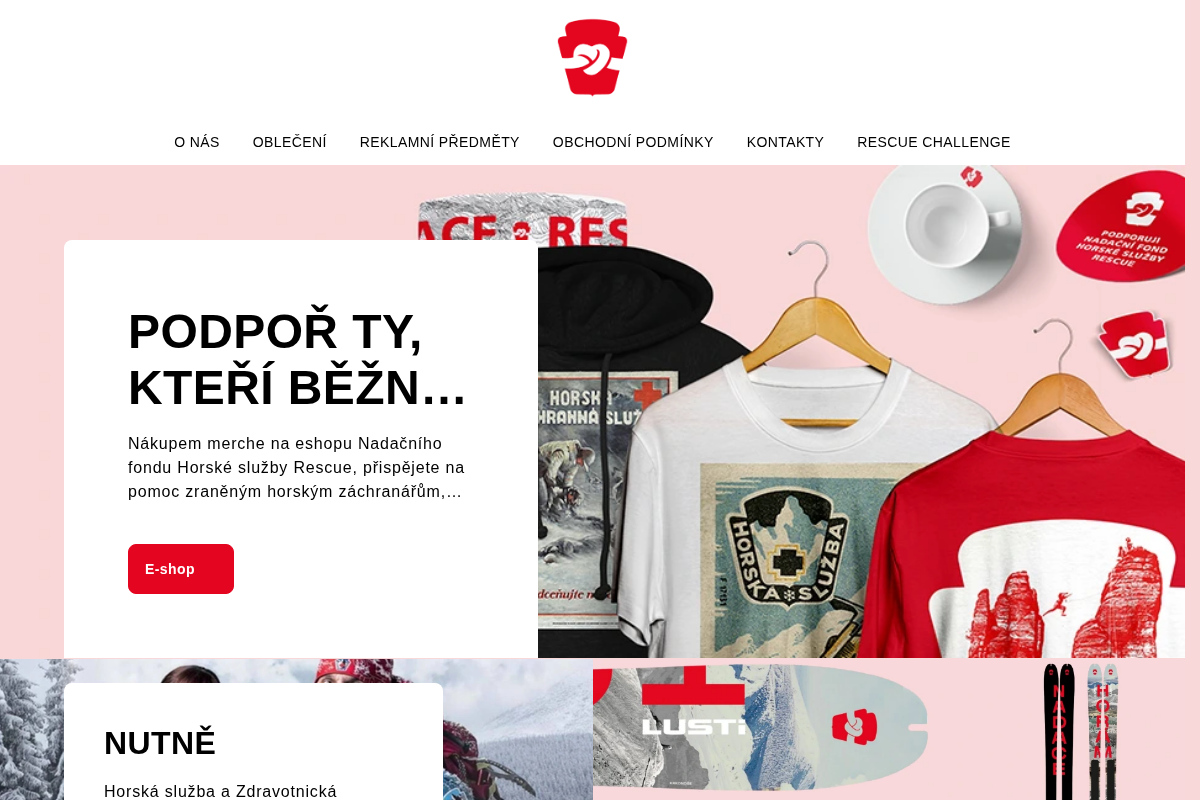Nadační fond horské služby - RESCUE