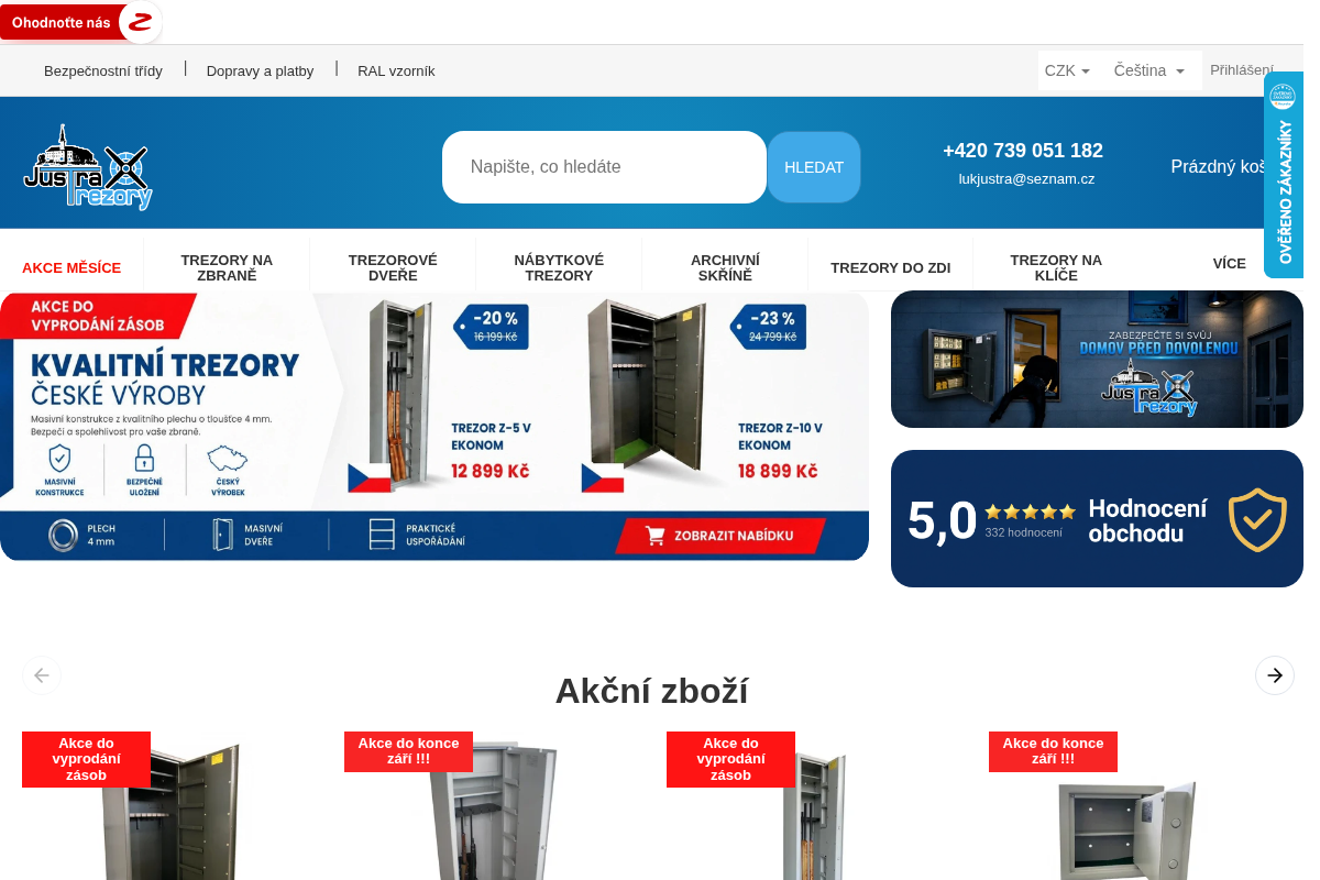 Justra trezory s.r.o.