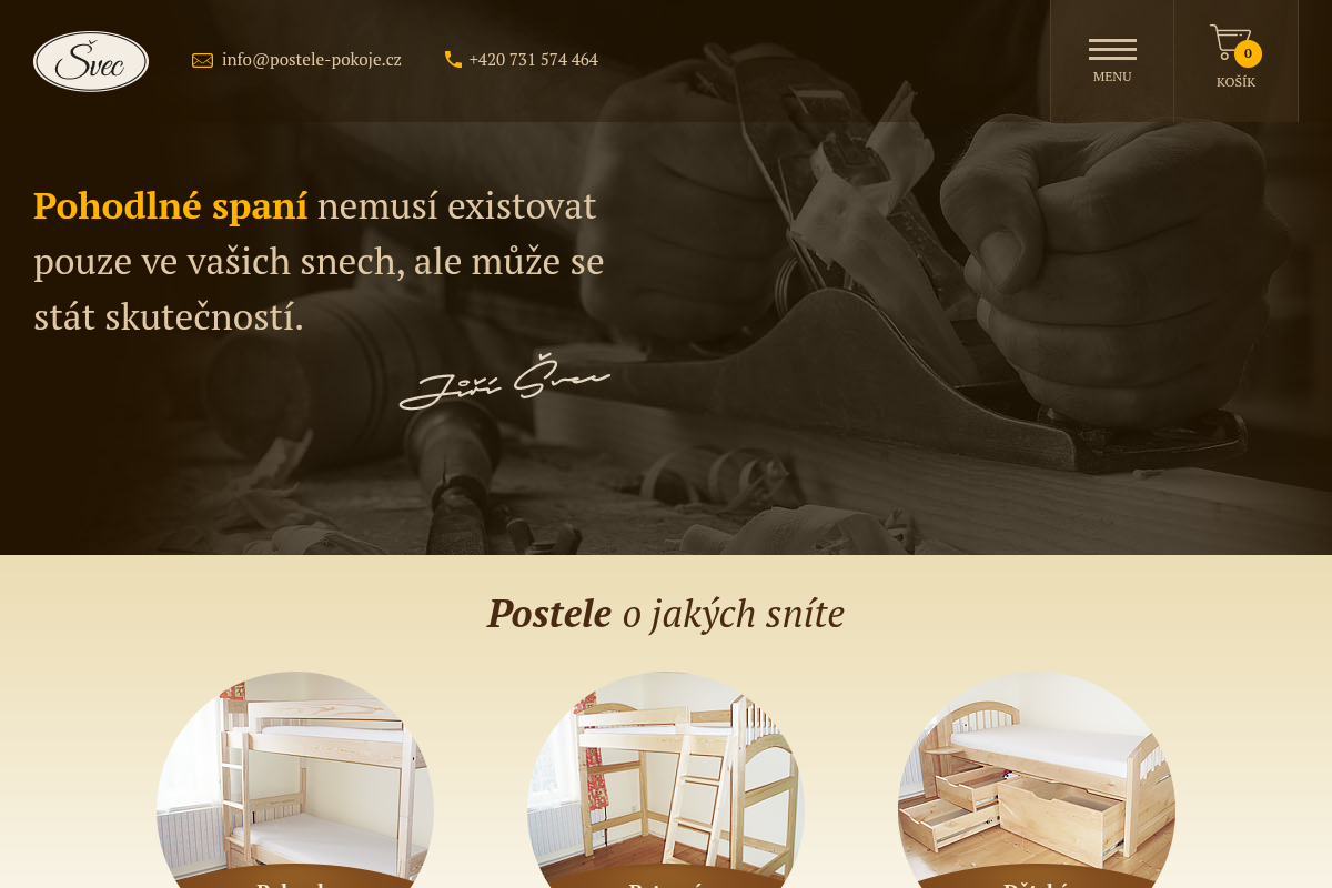 Postele-pokoje.cz