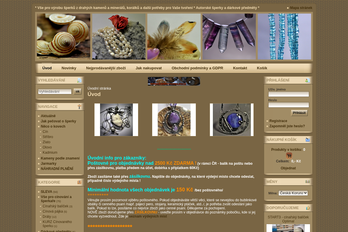 Kamenykoralky.com