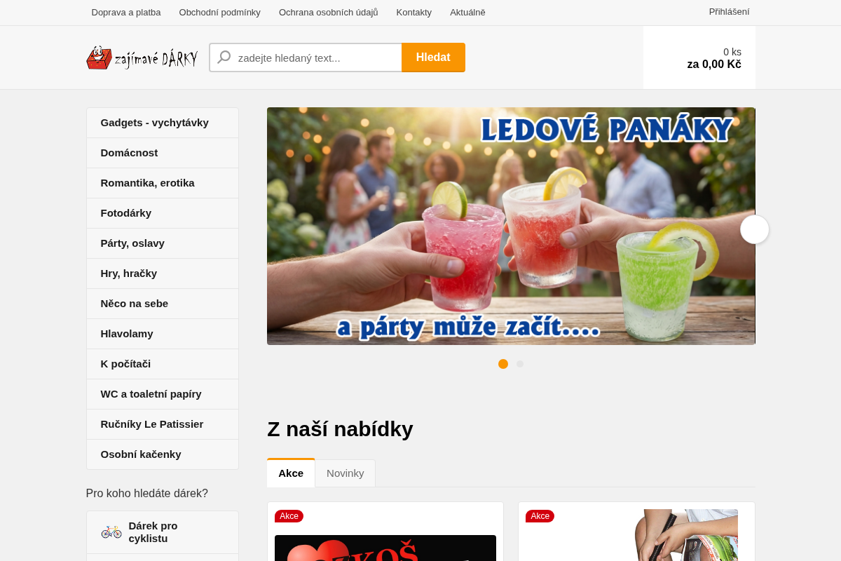 Zajímavé dárky - DANKELUS