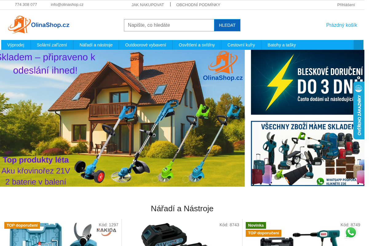 OlinaShop.cz