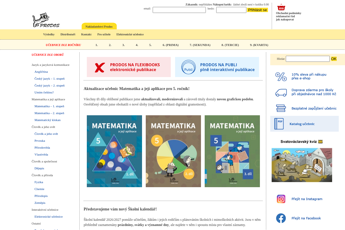 PRODOS, pedagogické nakladatelství
