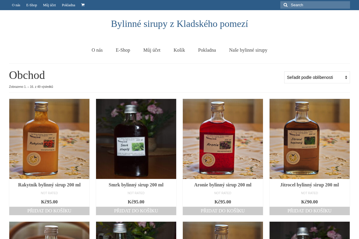 Bylinnesirupy.eu