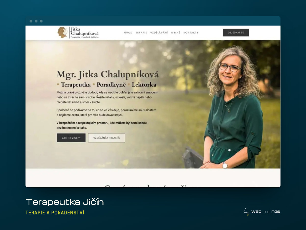 Web pod nos - Tvorba webových stránek foto 2