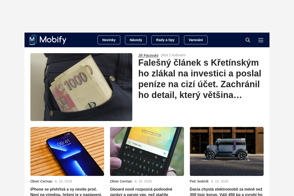 Mobify.cz