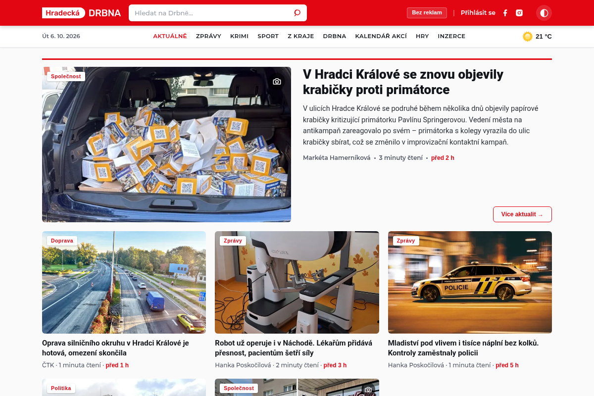 Hradecka.drbna.cz