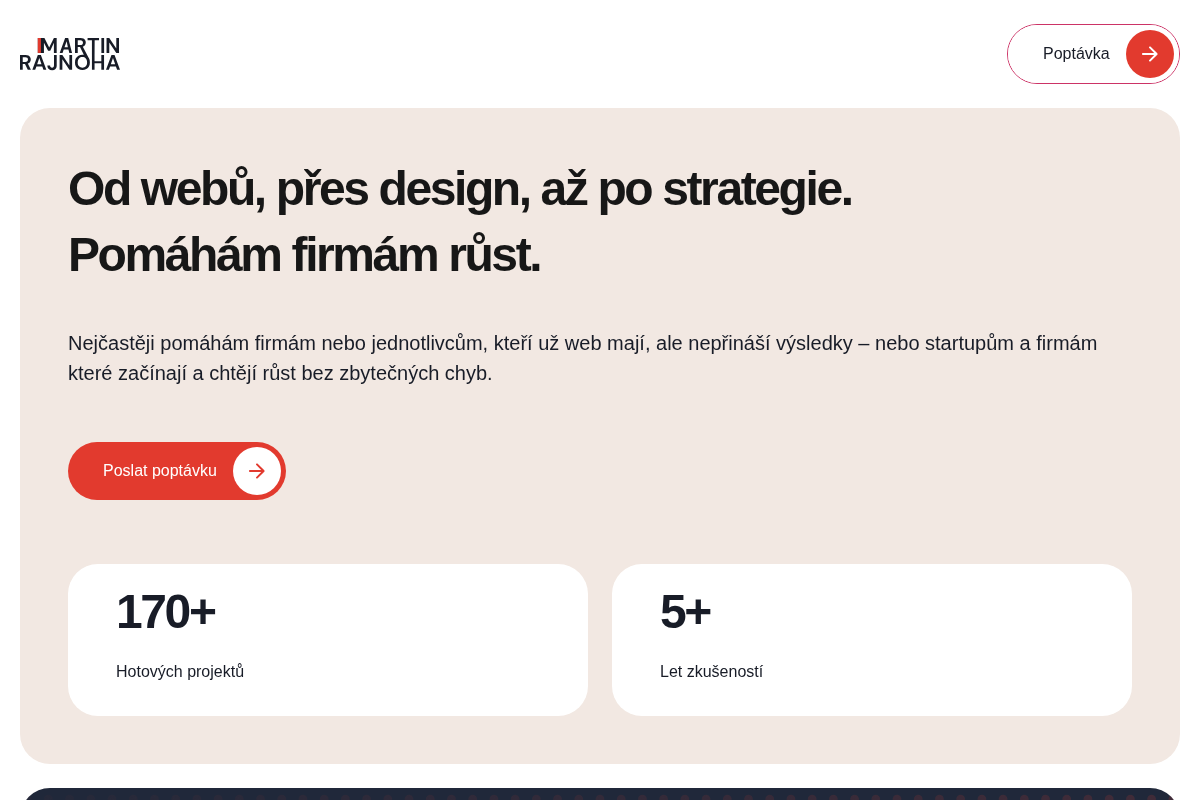 Martin Rajnoha - Product & UX/UI Designer