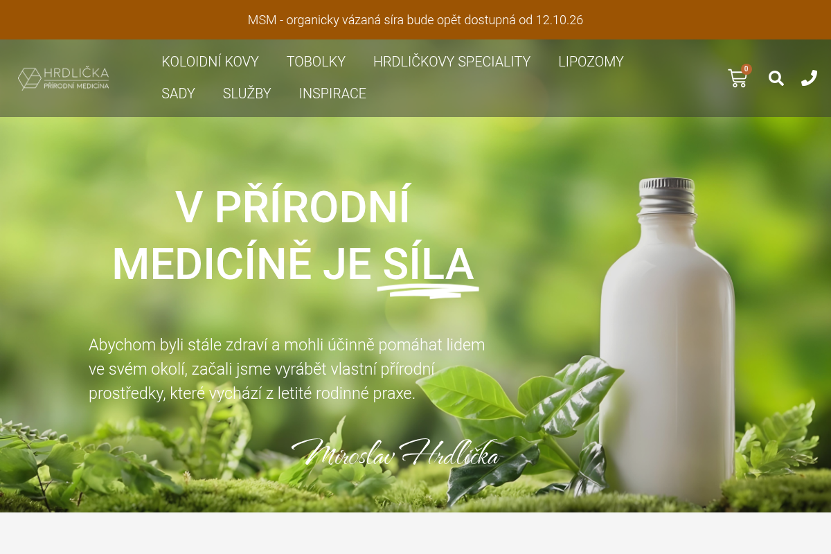 Hrdlickovamedicina.cz