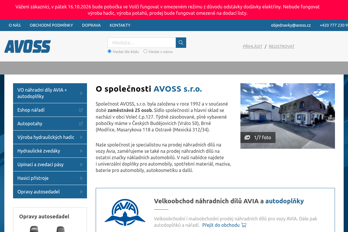 Autopotahy Avoss