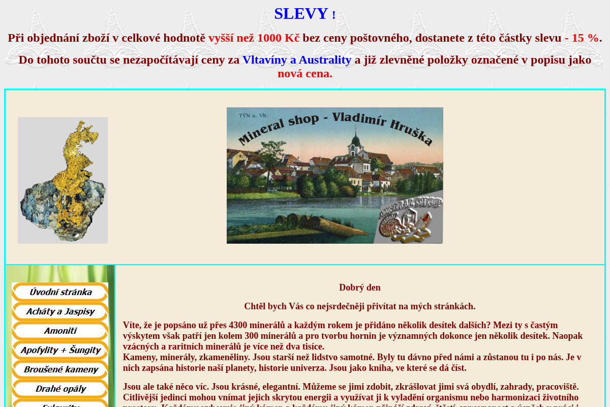 Mineral-shop.cz
