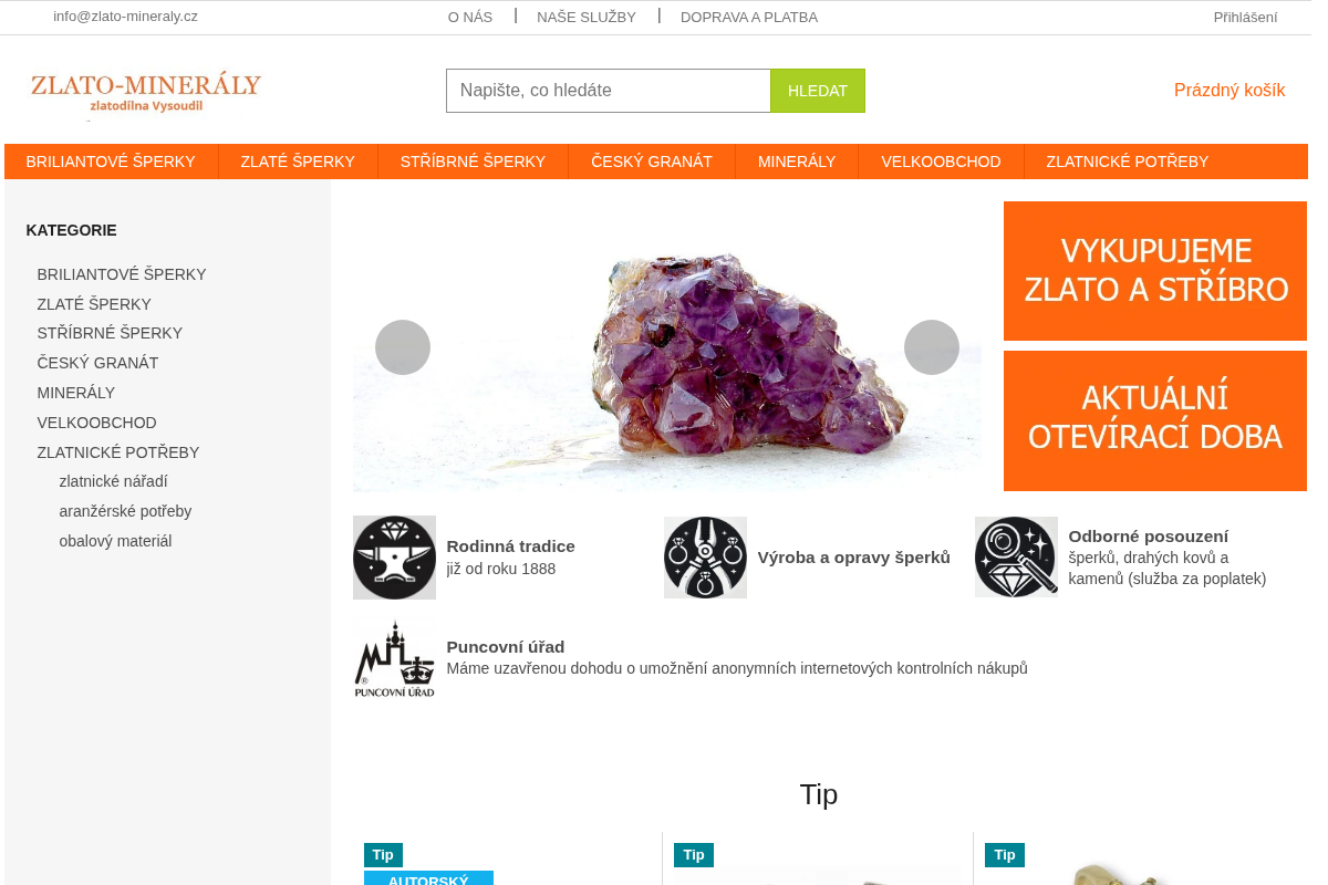 Zlato-mineraly.cz