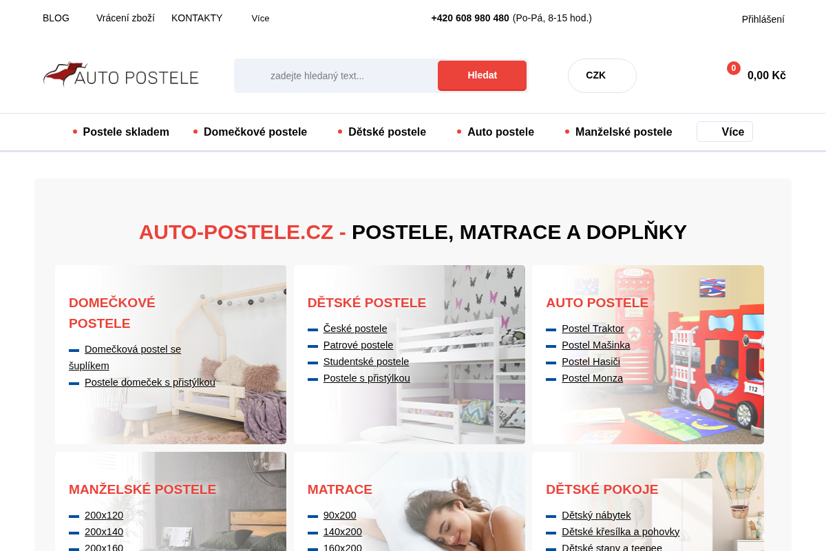 Auto-postele.cz