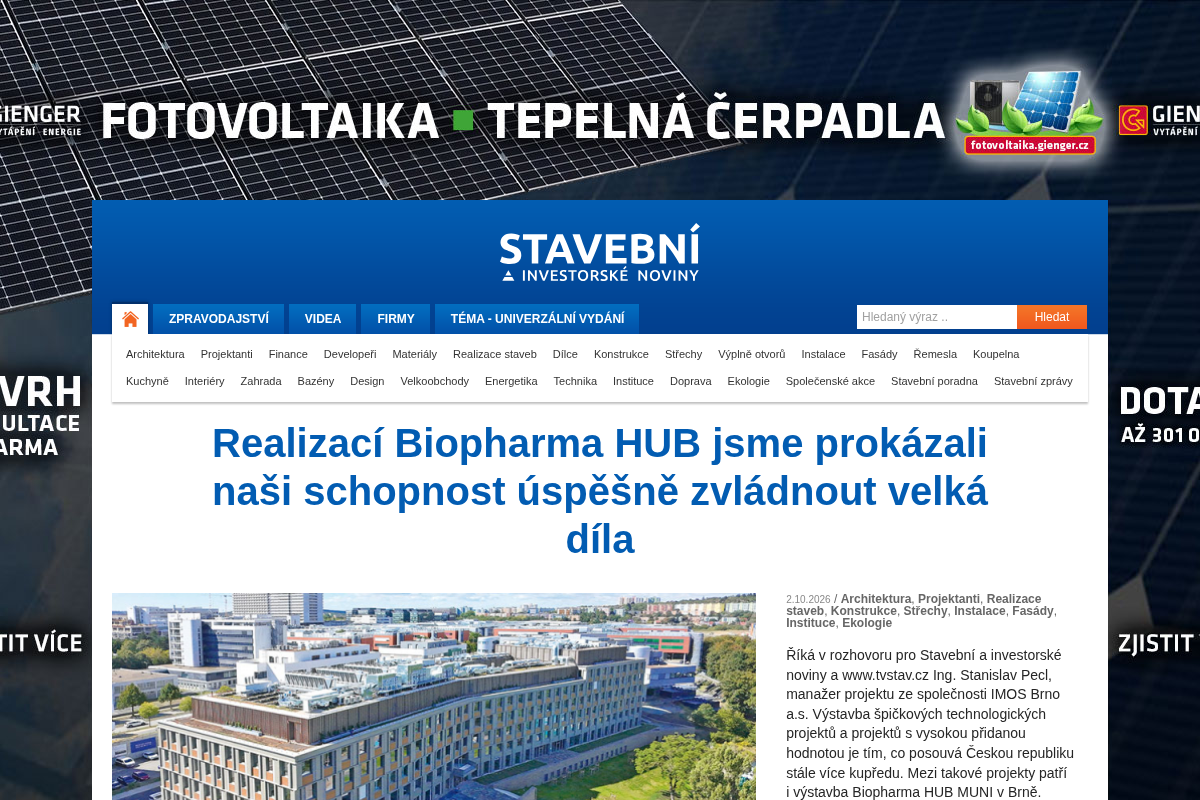 Stavební a investorské noviny