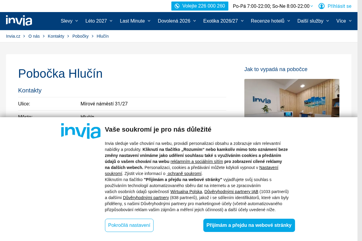 Invia - cestovní agentura