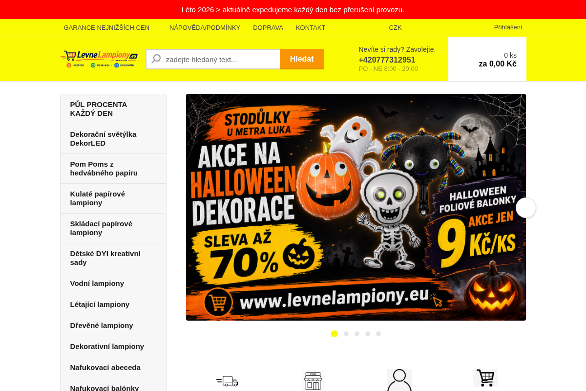 Levnelampiony.eu