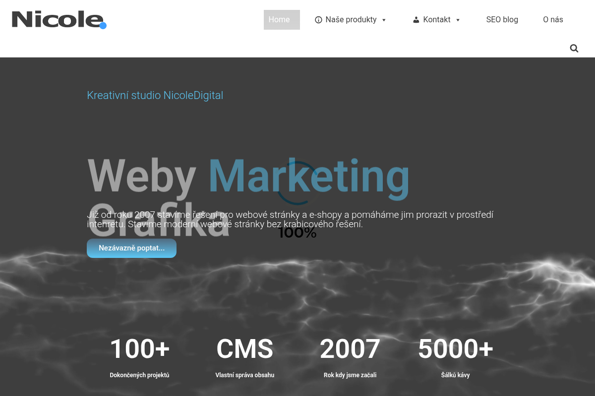 NicoleDigital - tvorba webových stránek