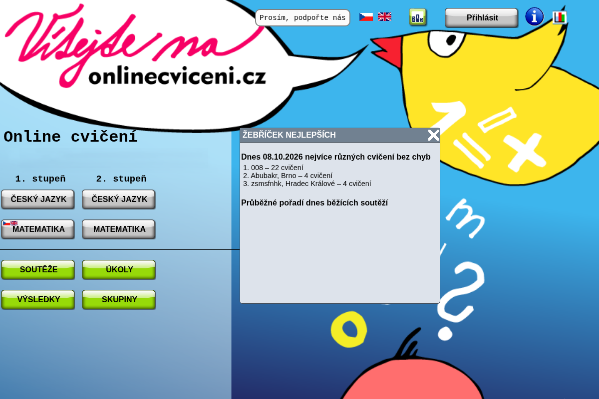Onlinecviceni.cz