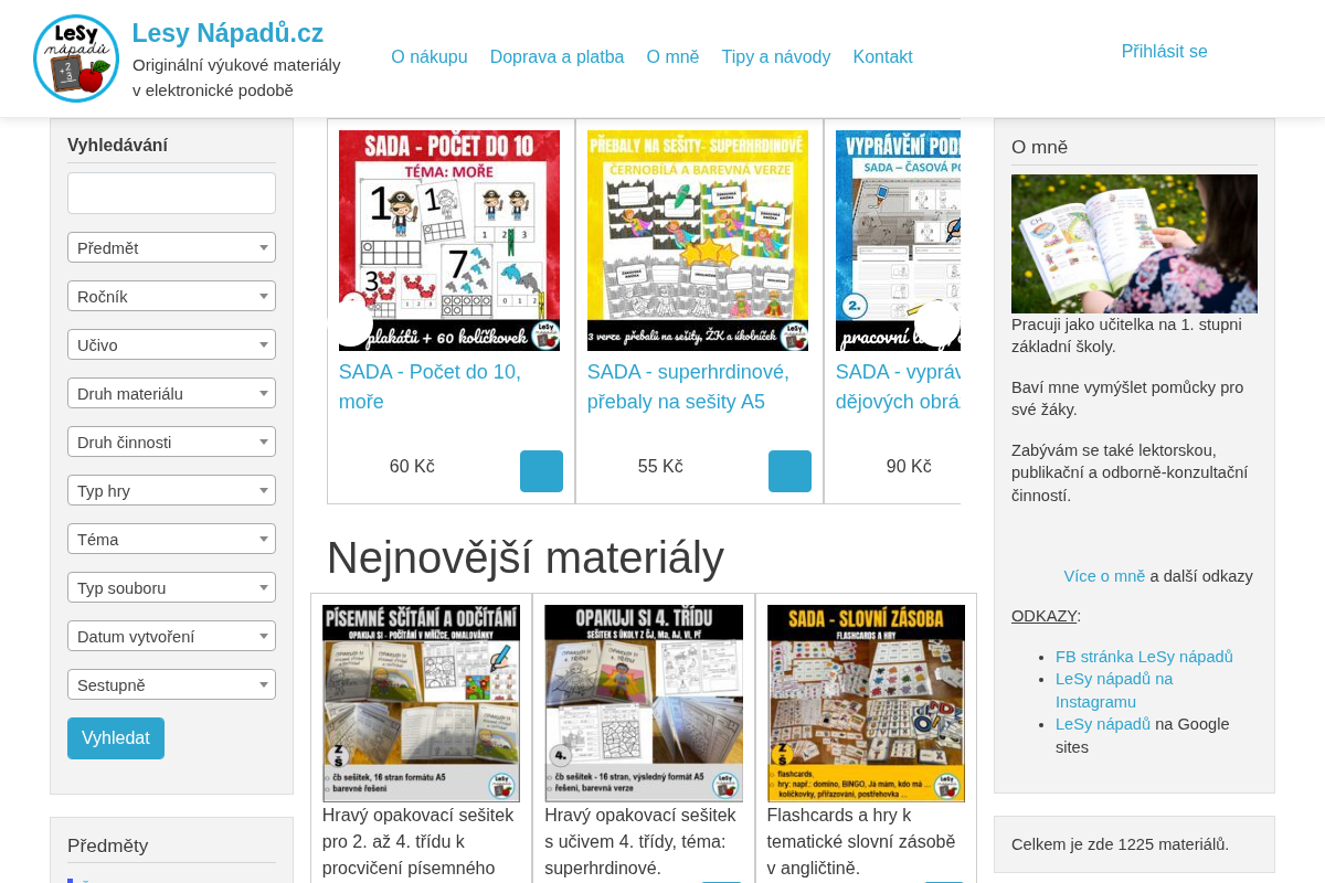 Lesynapadu.cz