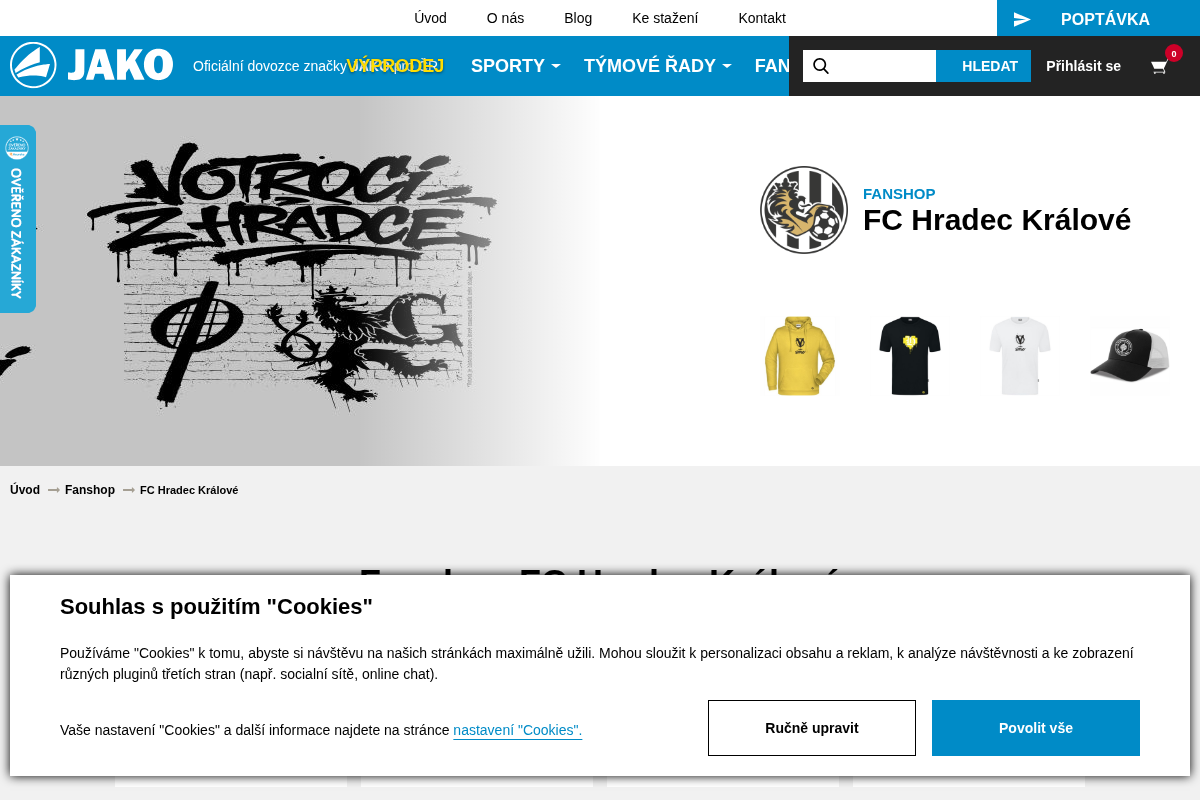 FANSHOP - Malšovická aréna