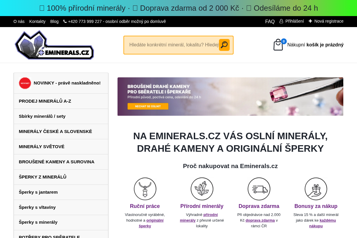Eminerals.cz
