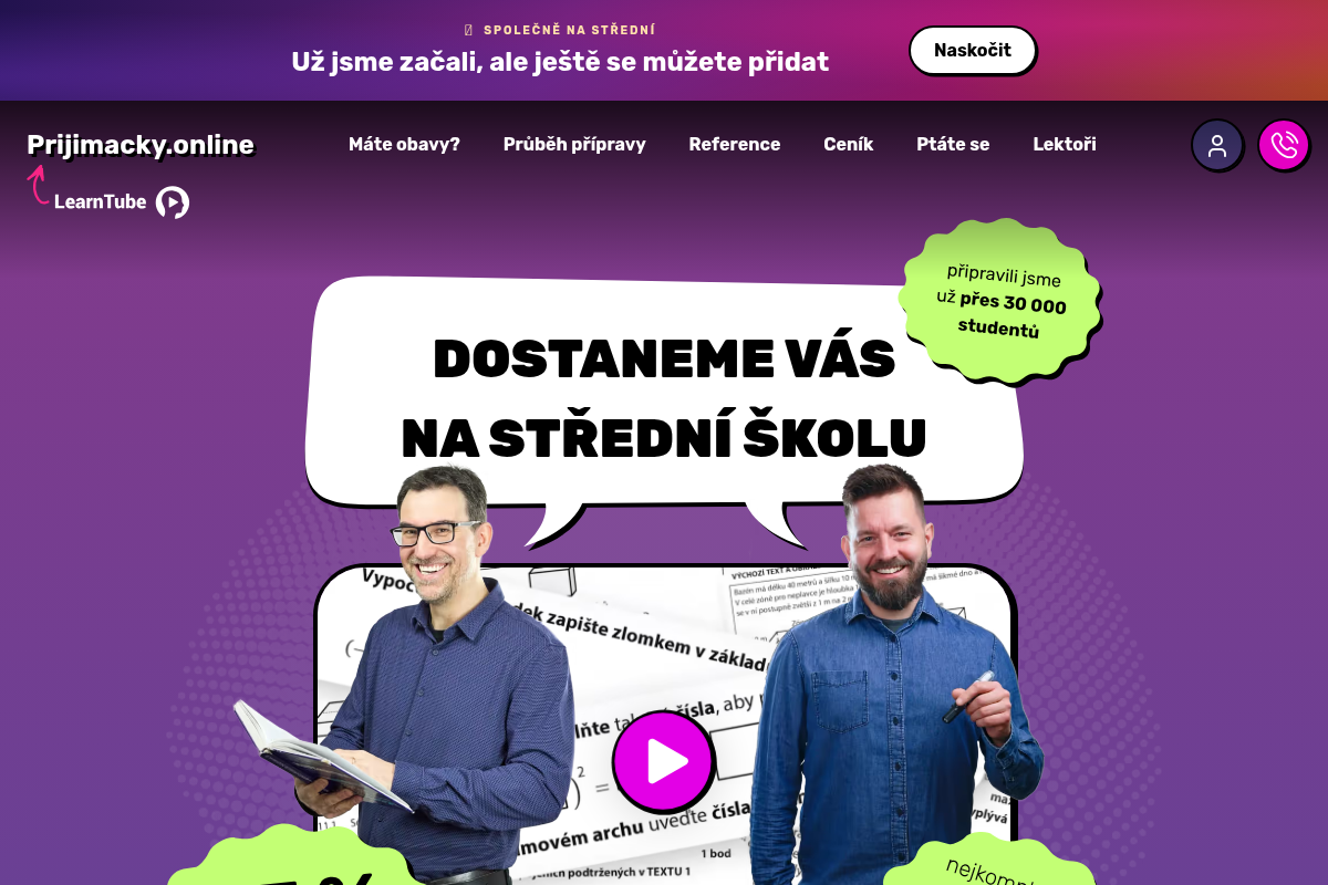 Přijímačky.online