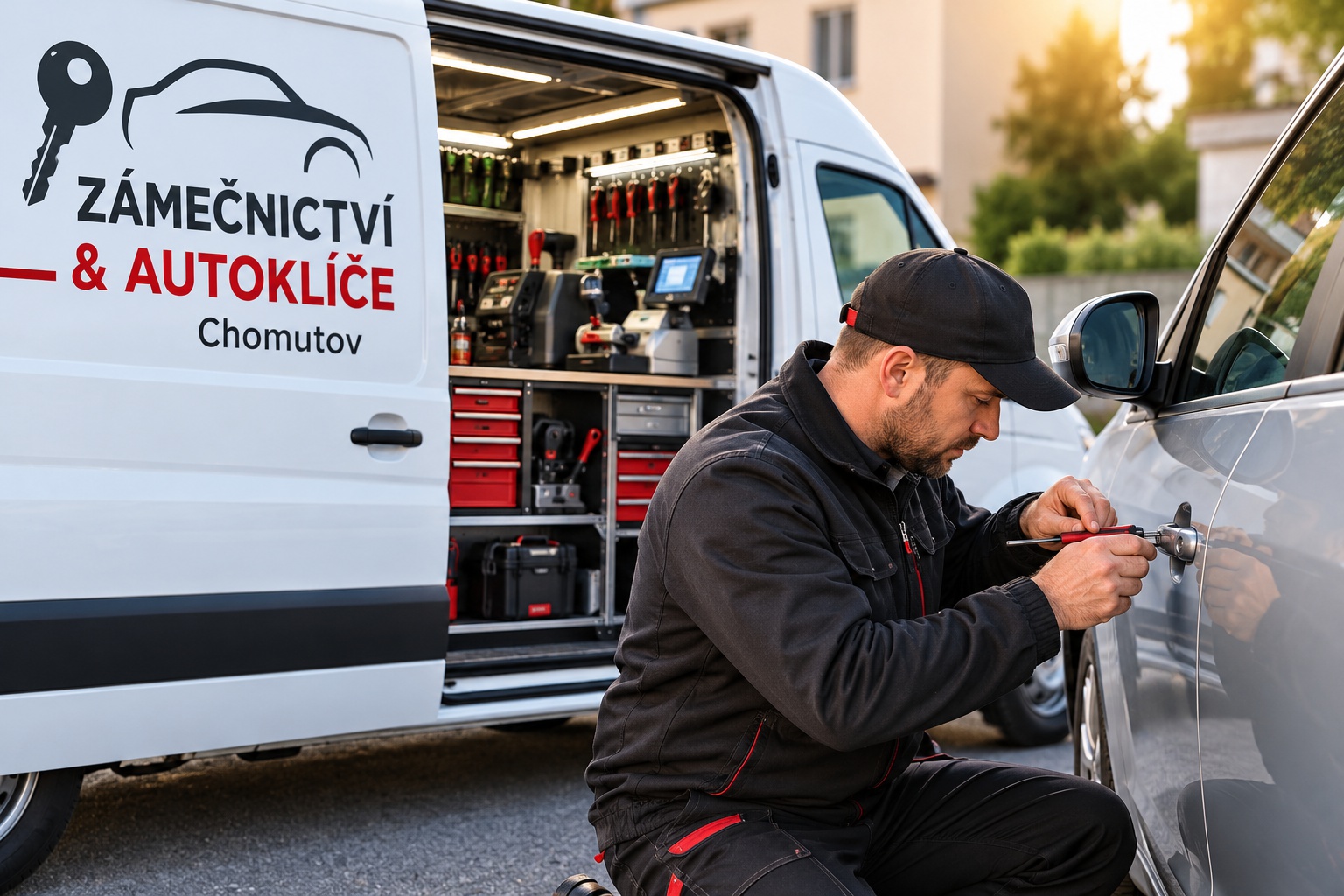 Mobilní dílna – zámečnická pohotovost 24/7