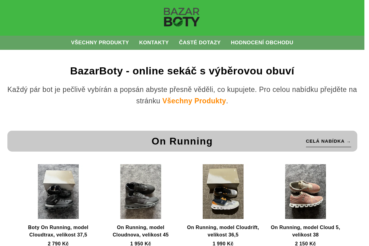 BazarBoty.cz