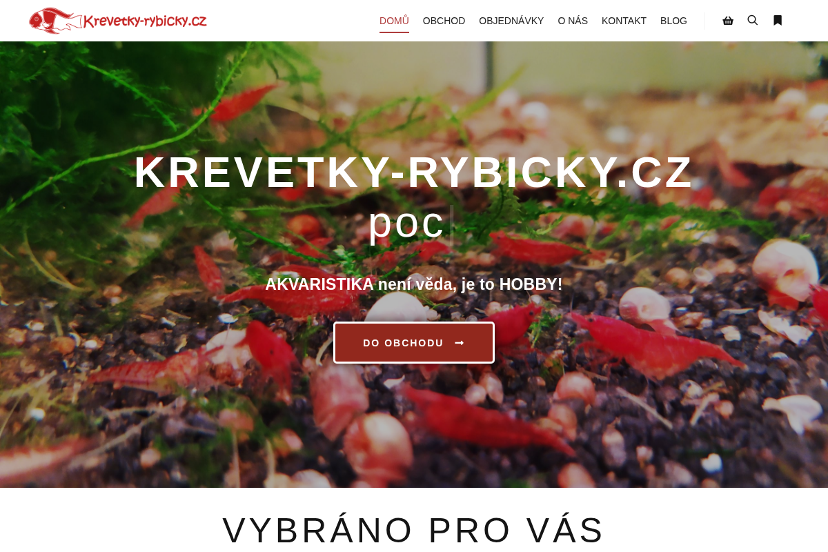 Krevetky-rybičky.cz