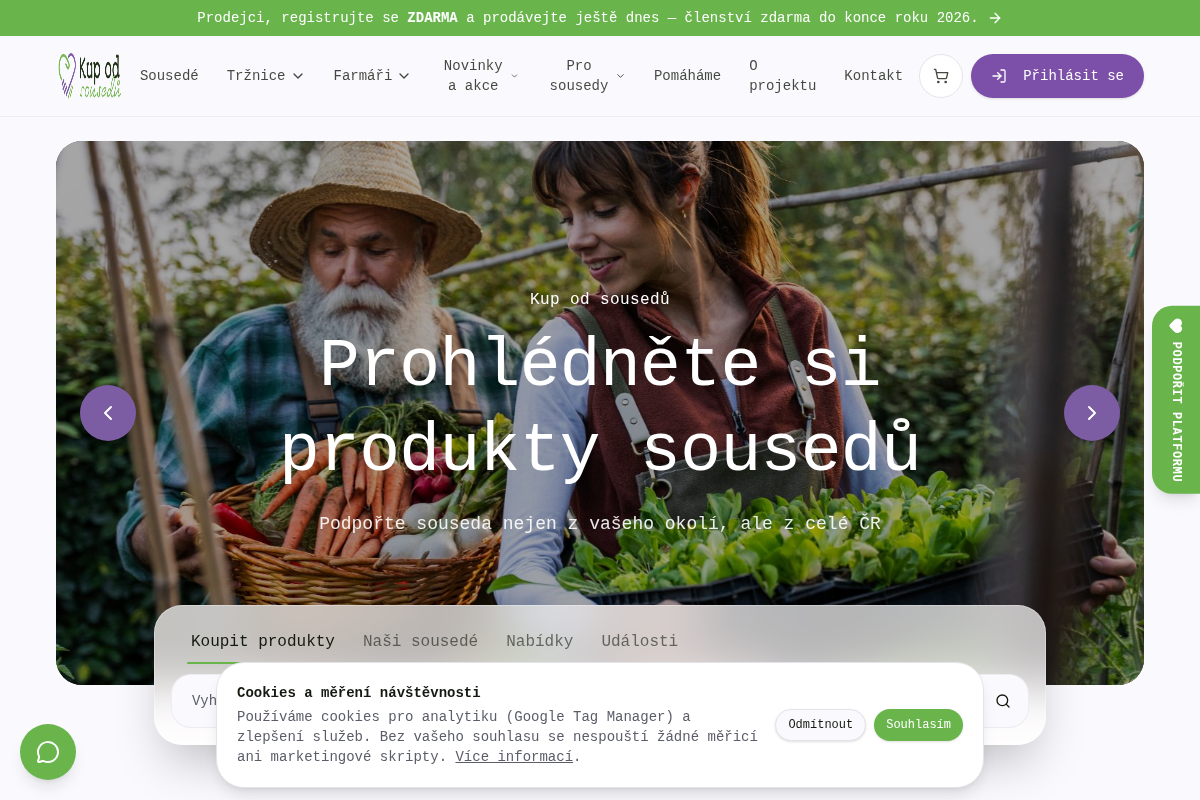Kup od sousedů