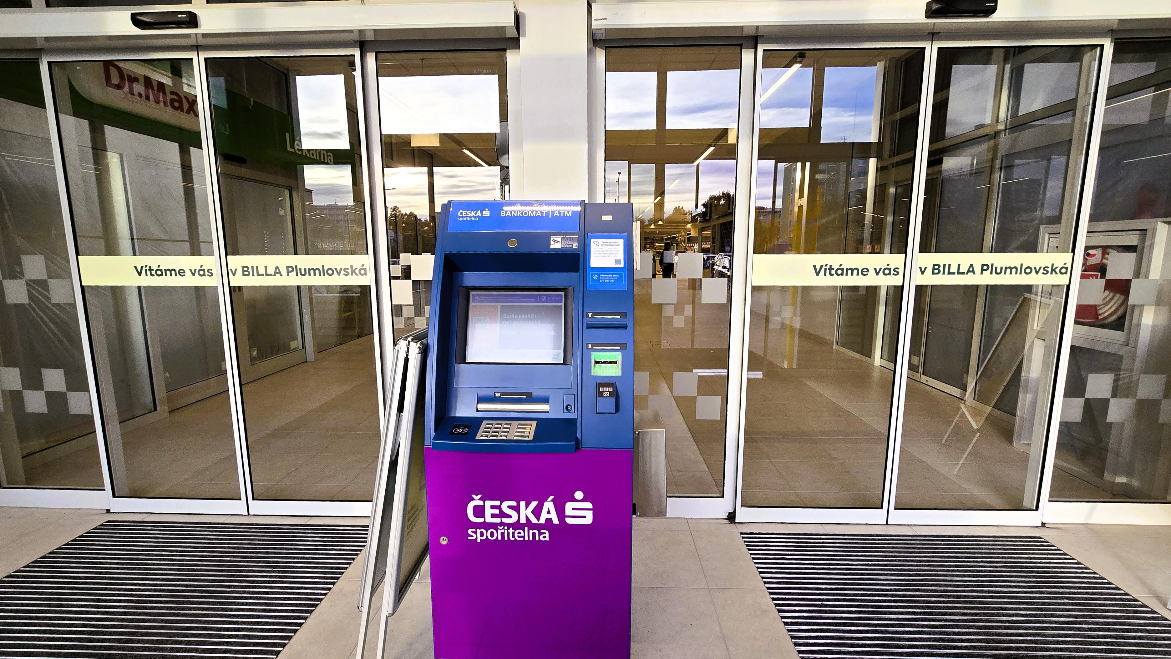 Bankomat České spořitelny foto 3