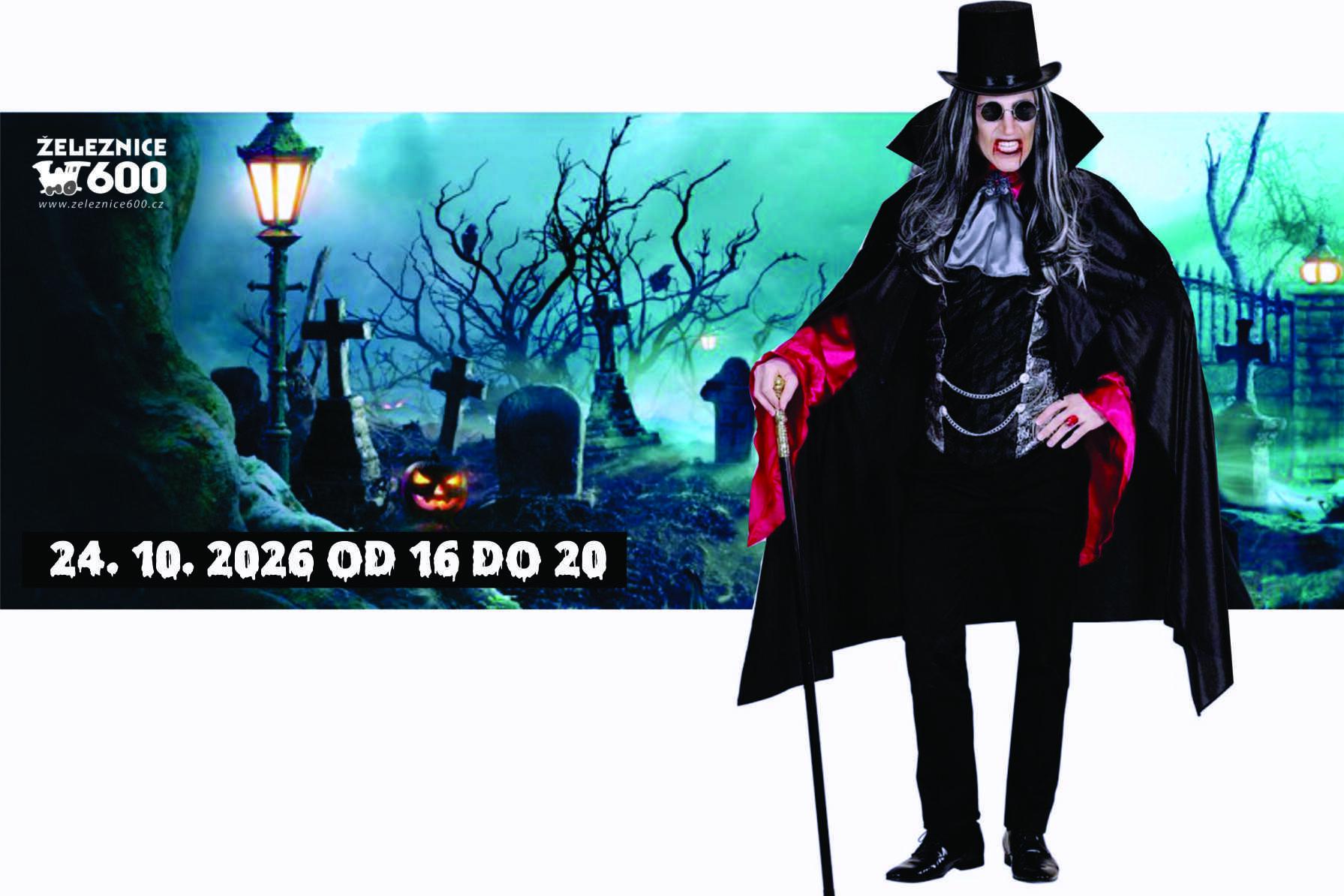 Halloween na Železnici 600 ve Vracově