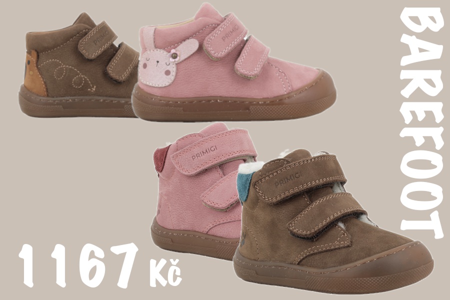 Sleva 20% na barefoot boty