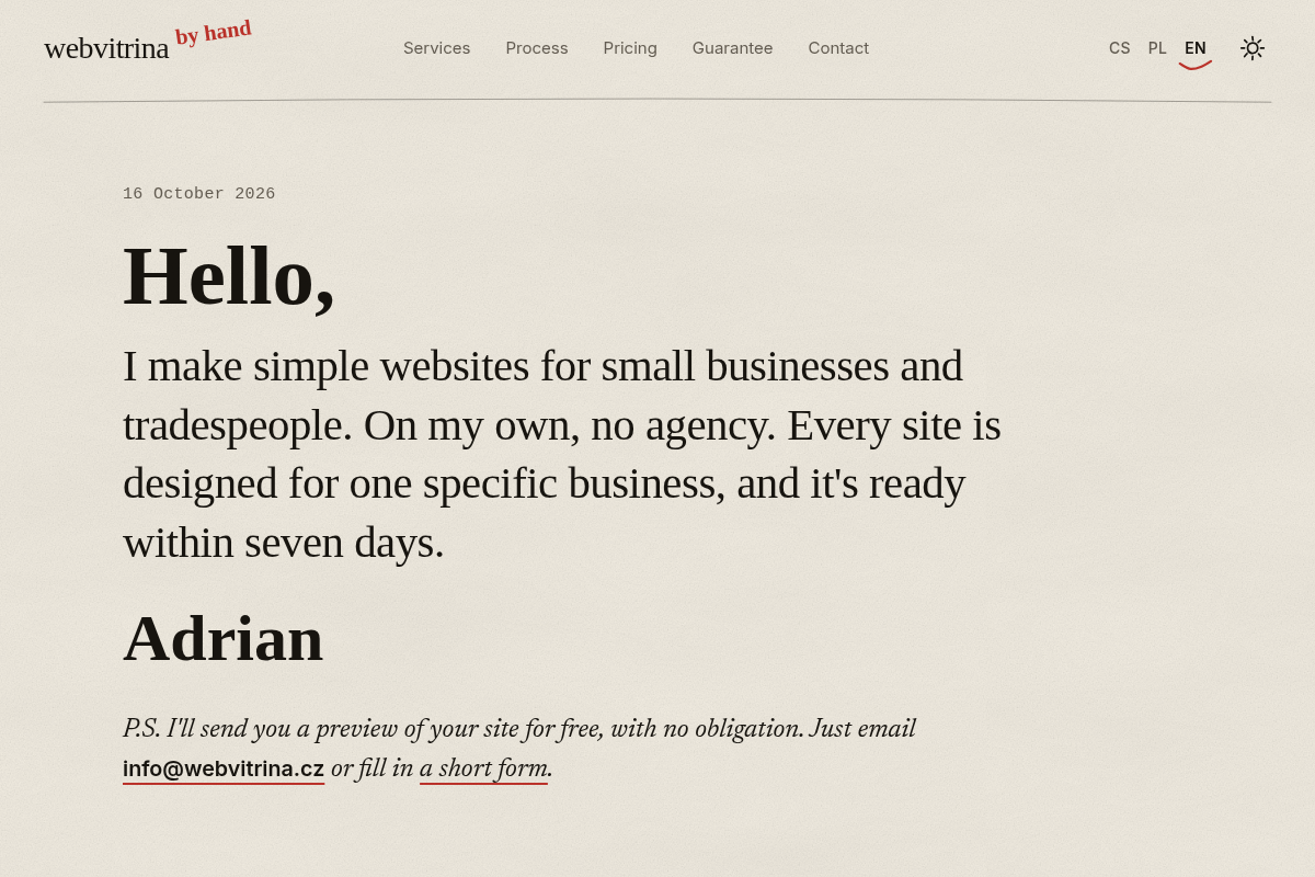webvitrina