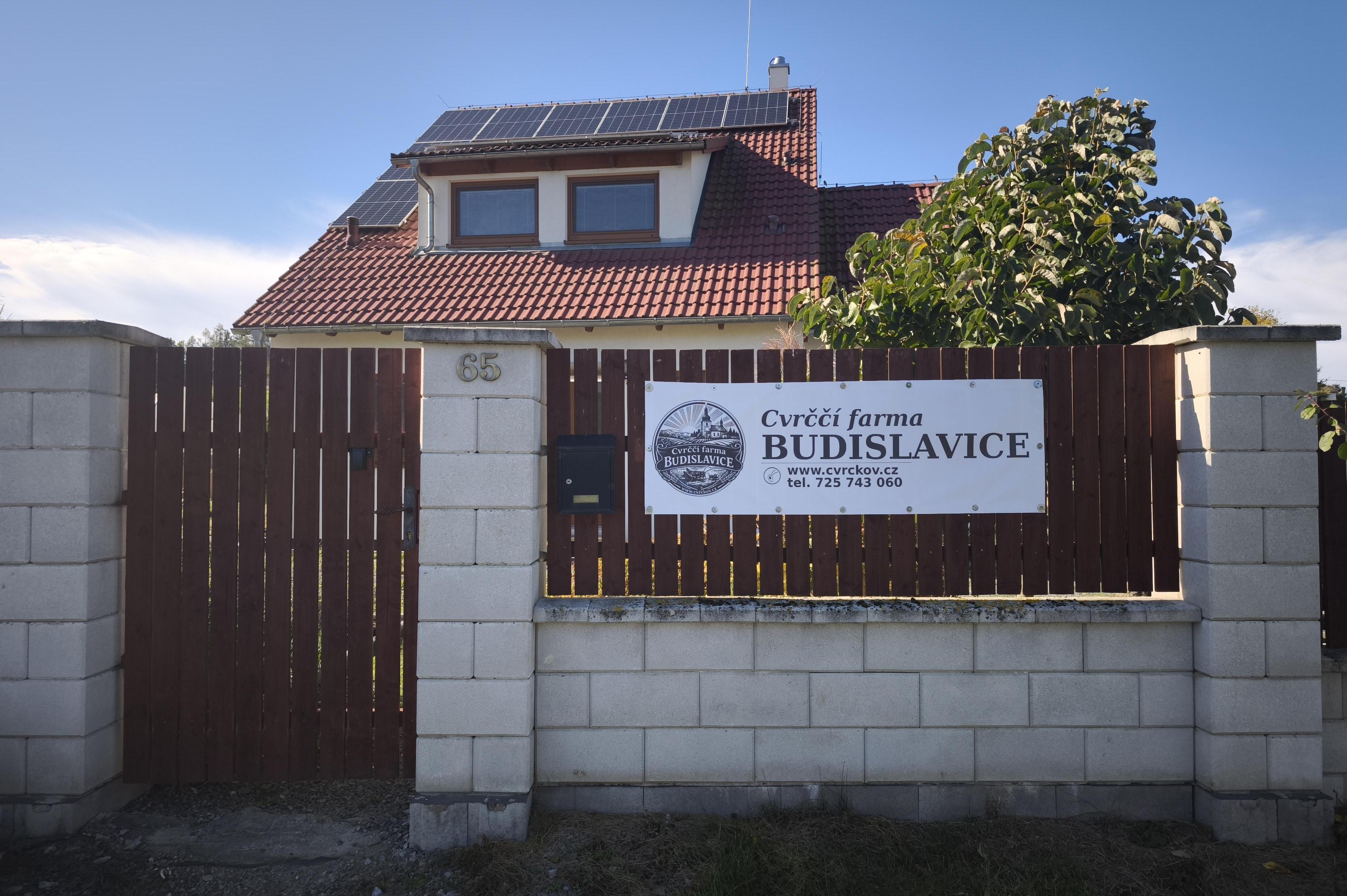Cvrččí farma Budislavice