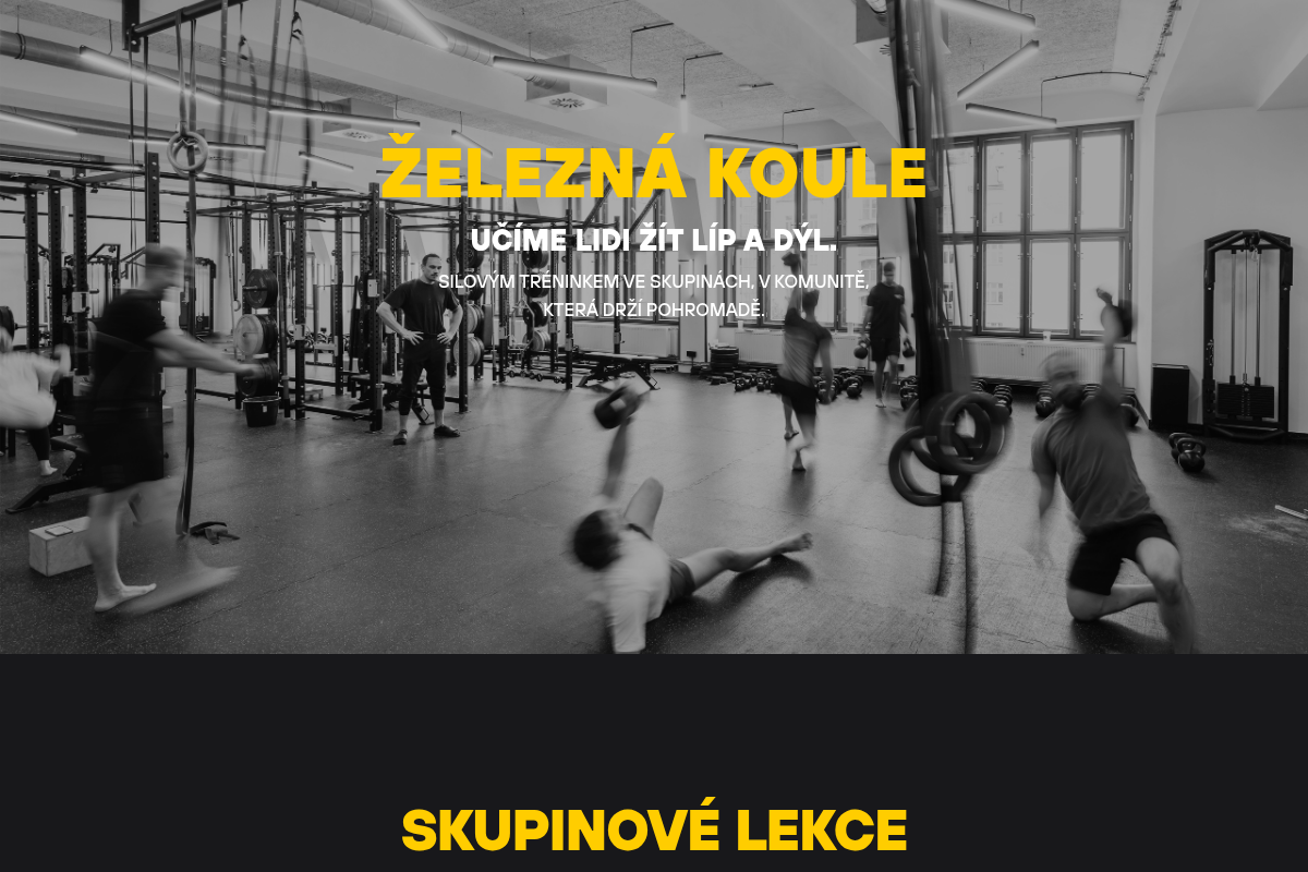 Železná koule - Strašnice