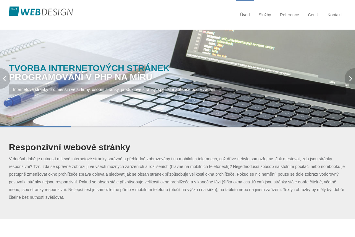 Ing. Martin Čapka - WDS web design