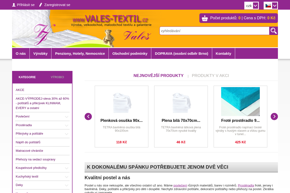 Vales-textil.cz