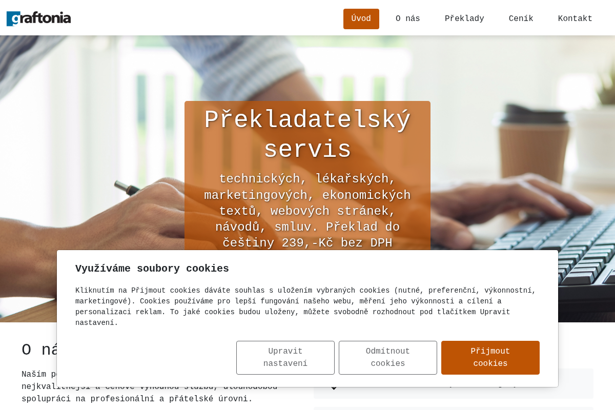 Graftonia - překladatelský a tlumočnický servis