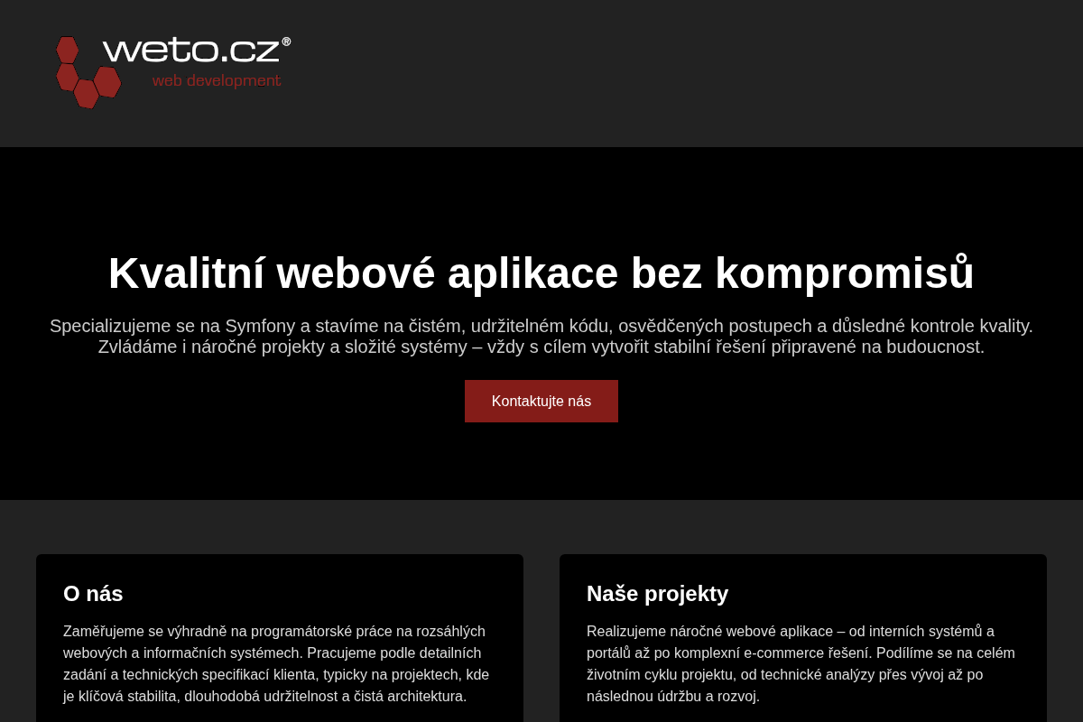 weto.cz webdesign - Ing. Richard Ruibar