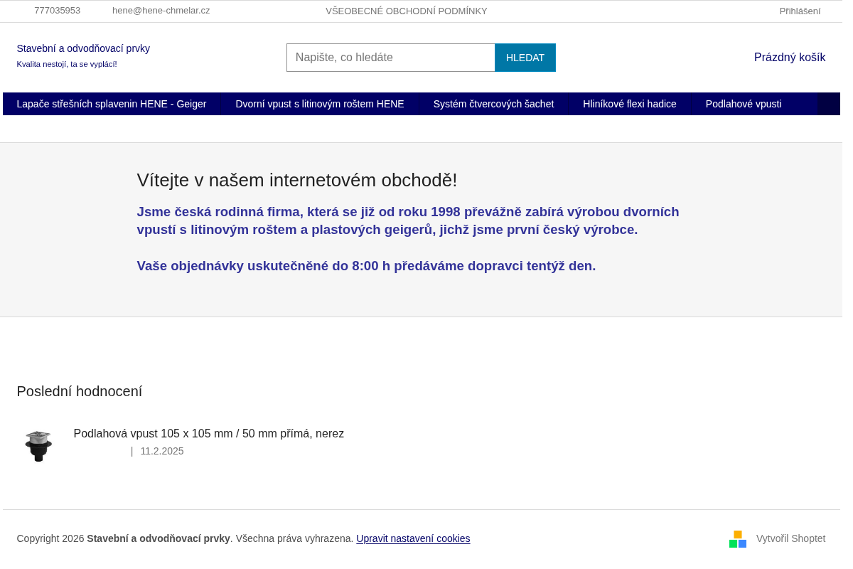 Stavebniaodvodnovaciprvky.cz