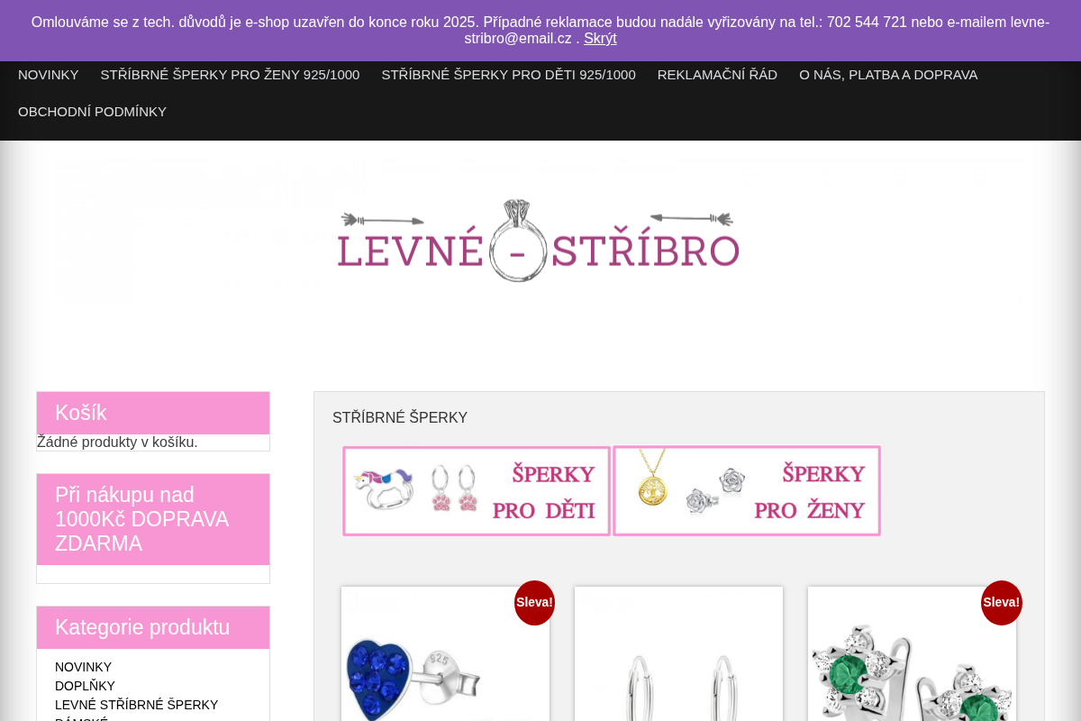 Levne-stribro.cz